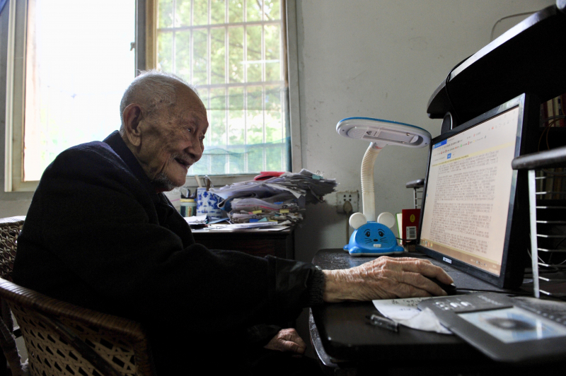 国内万寿宫文化研究先驱者 章文焕老人的百岁心愿