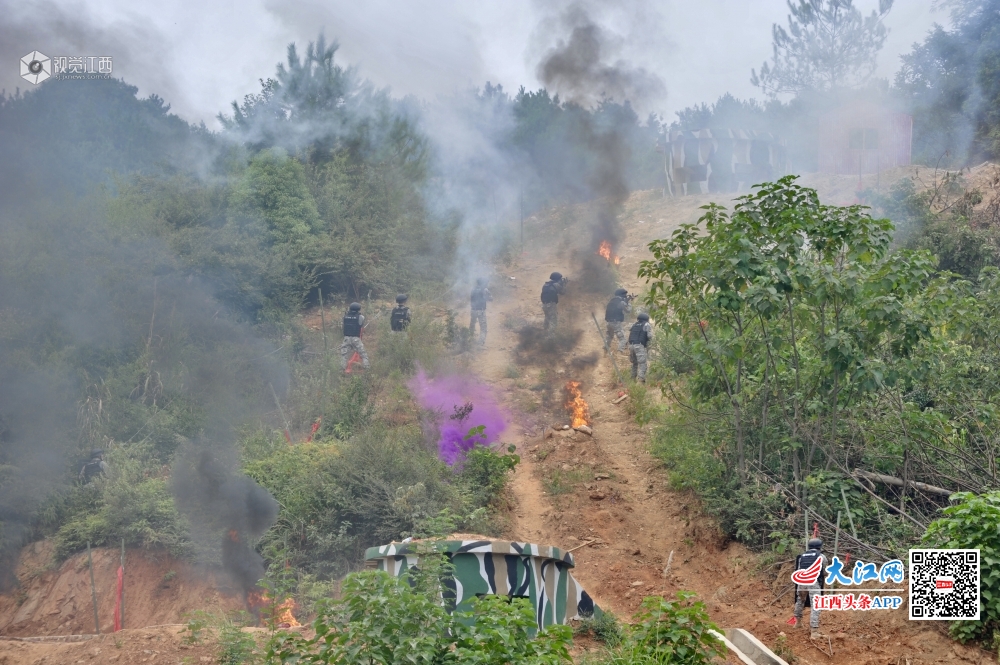 号令一出，动若风发！江西全警实战大练兵场面超燃