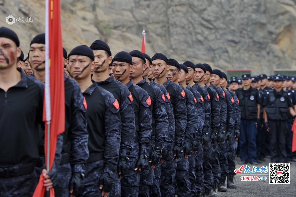 号令一出，动若风发！江西全警实战大练兵场面超燃