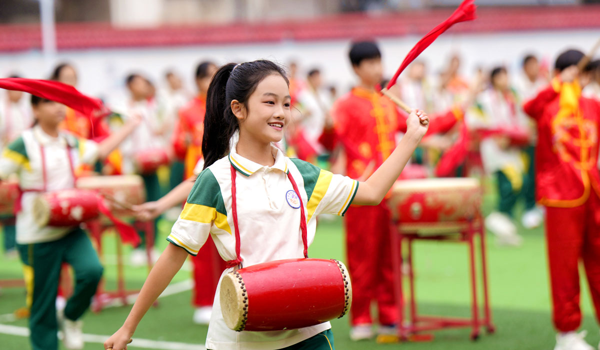 江西宜春：快乐运动  健康成长