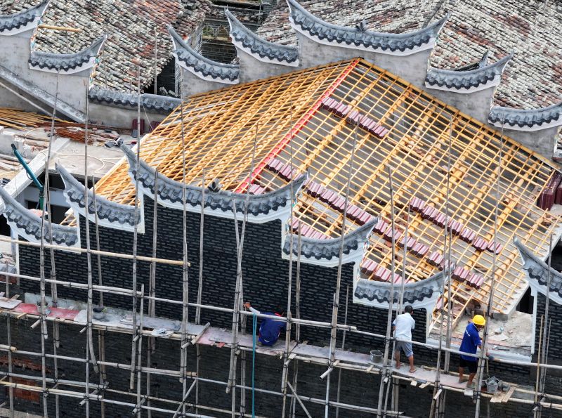 江西泰和：修缮古建  保护文物