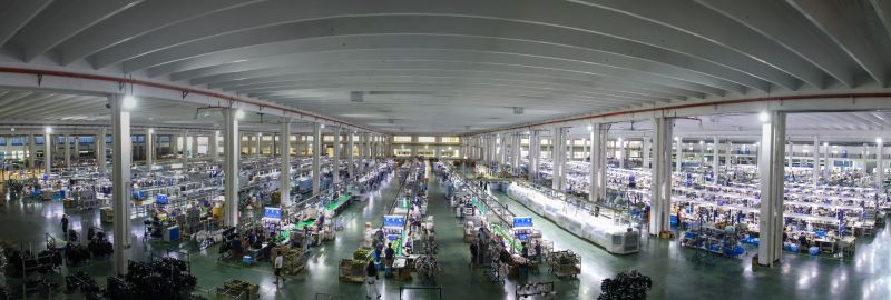 江西婺源：鞋企车间生产忙