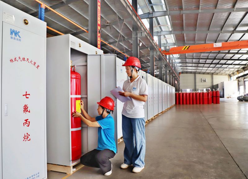 江西新余：消防器材产销两旺