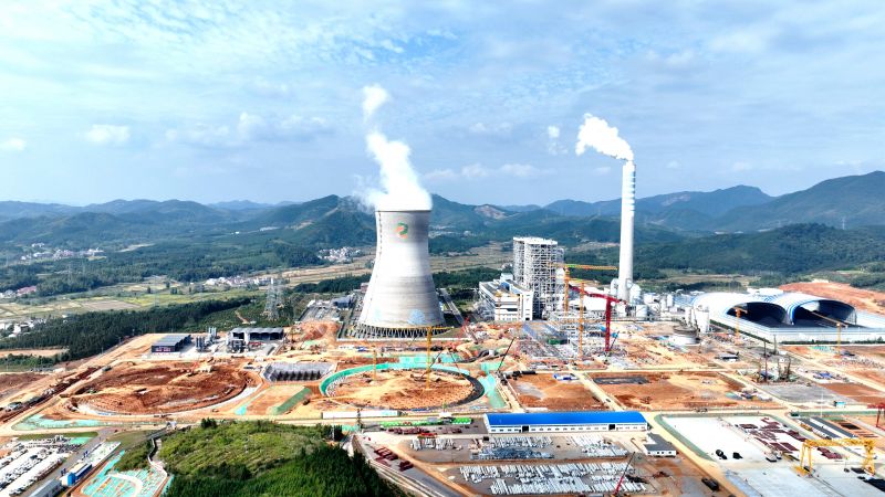 江西分宜：电厂项目建设有序推进